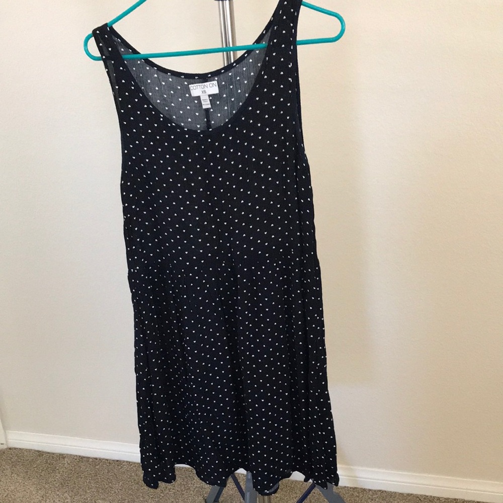Casual light cotton dress